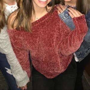 GB off the shoulder sweater